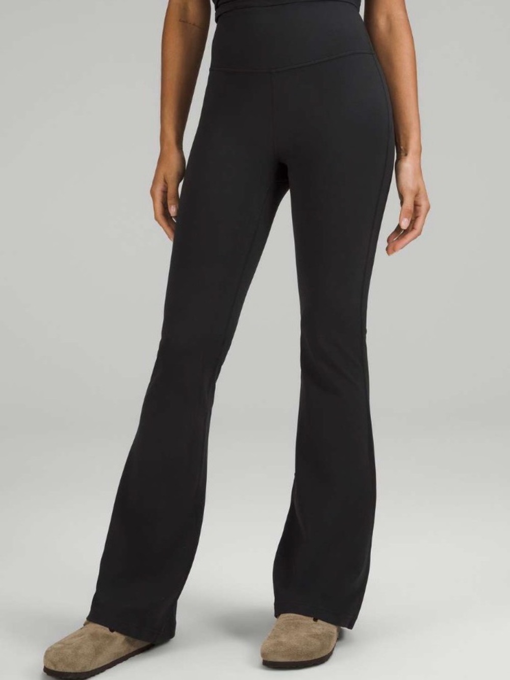 lululemon athletica Black Boot-Cut Flare Pants